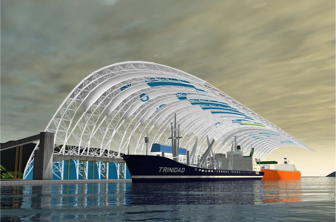 Cobertura portuária