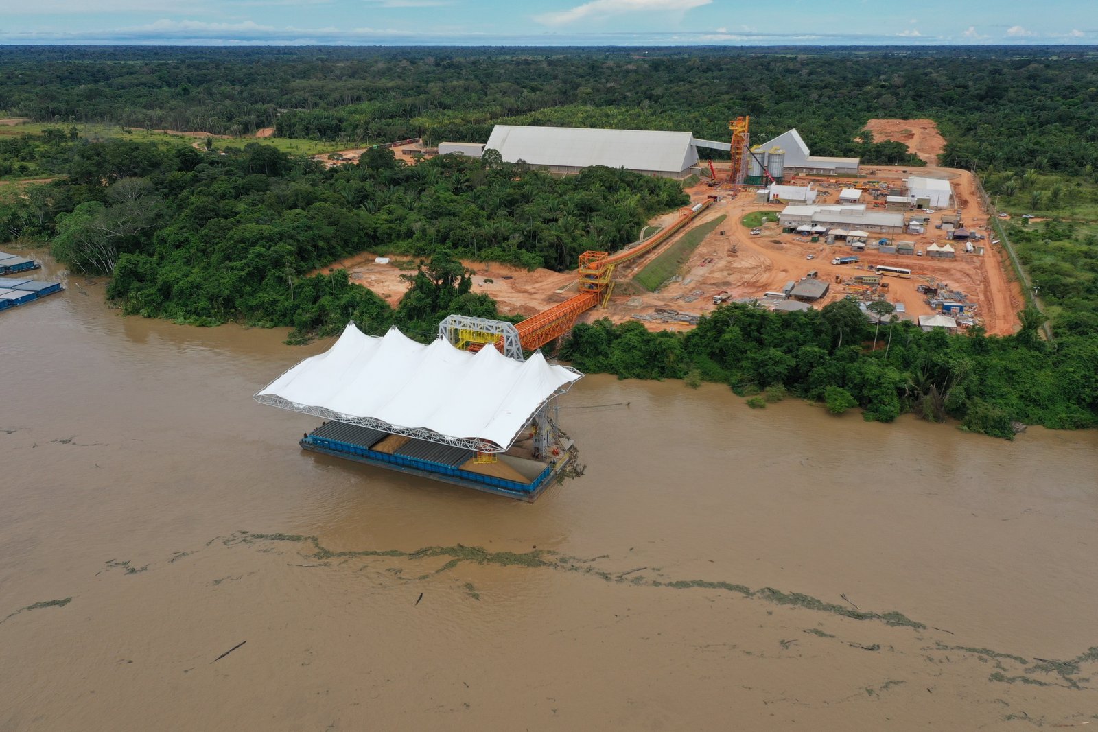 Cobertura portuária